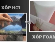 Nên Chọn Mút Xốp Foam Hay Mút Xốp Hơi Trong Bọc Hàng 