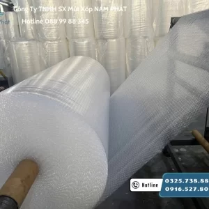 Xốp hơi khổ 1m4 bọc hàng chống sốc Nam Phát